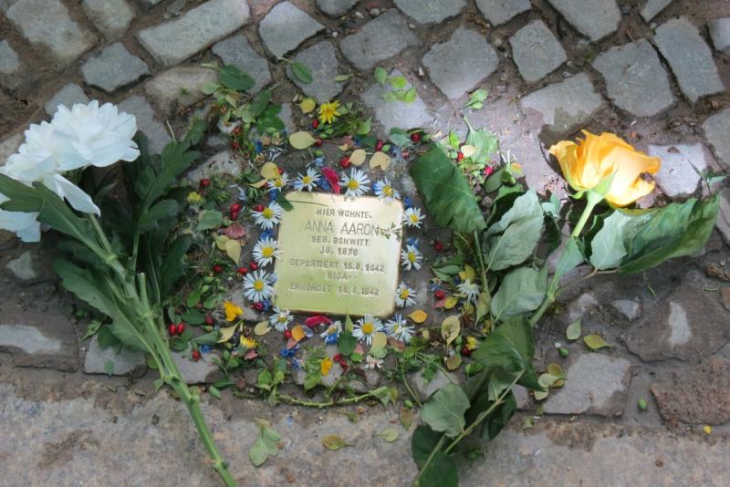Stolperstein Anna Aaron