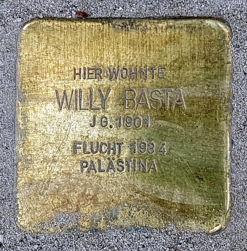 Stolperstein für Willy Basta