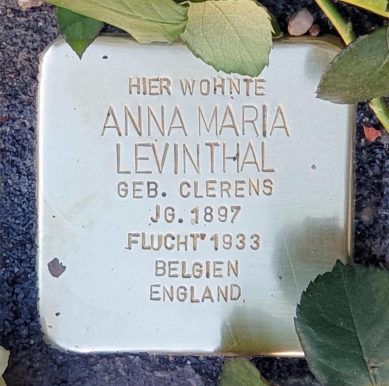 Stolperstein für Anna Levinthal