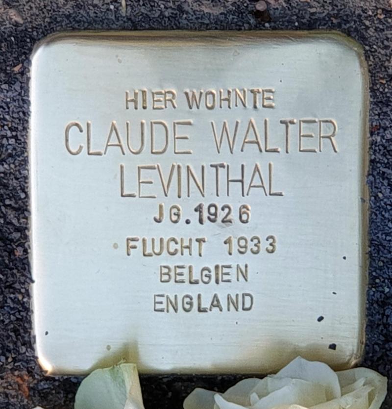 Stolperstein für Claude Levinthal