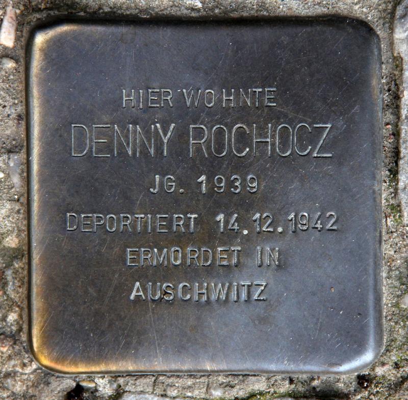 Stolperstein Denny Rochocz © OTFW