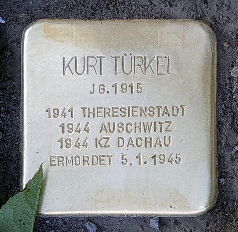 Stolperstein Kurt Türkel © OTFW