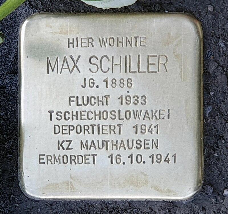 Stolperstein Max Schiller © OTFW