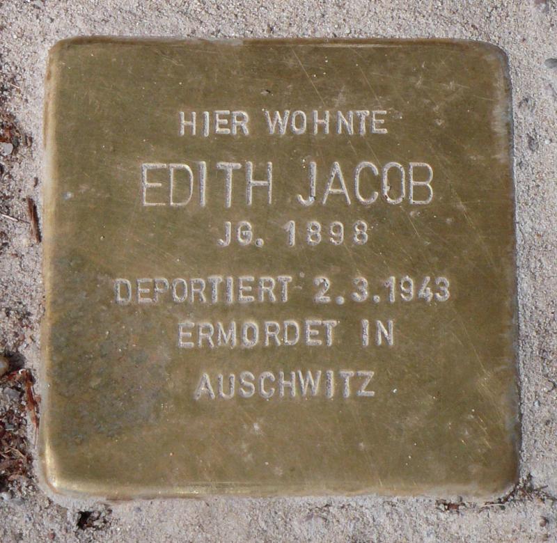 Foto: Initiative Stolpersteine Charlottenburg-Wilmersdorf