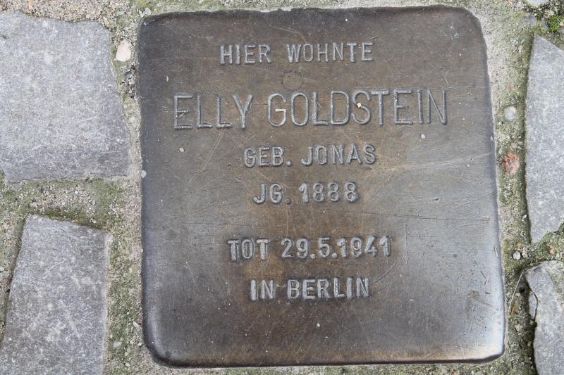 Foto: Initiative Stolpersteine Charlottenburg-Wilmersdorf