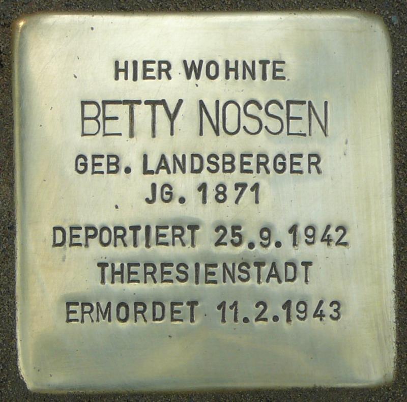 Foto: Initiative Stolpersteine Charlottenburg-Wilmersdorf