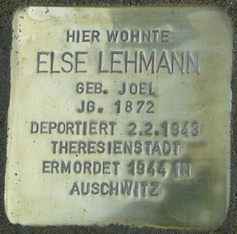 Foto: Initiative Stolpersteine Charlottenburg-Wilmersdorf