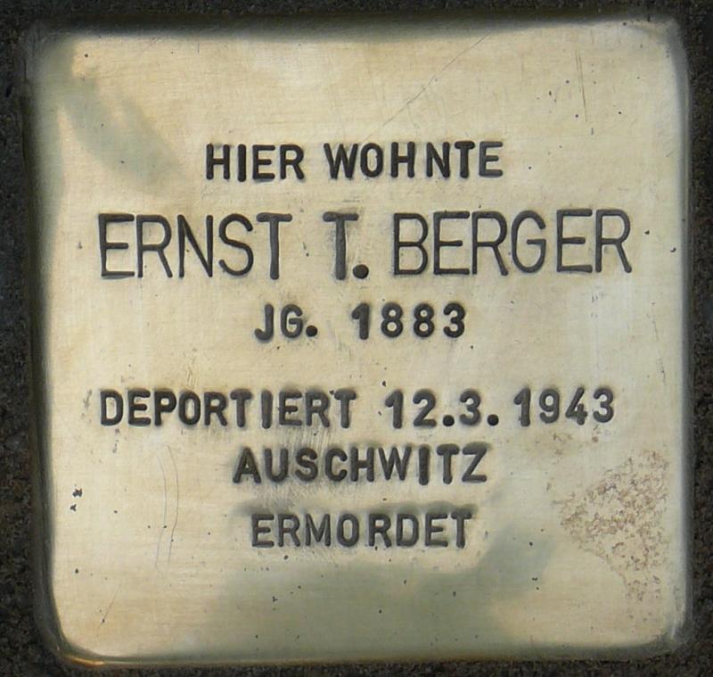 Foto: Initiative Stolpersteine Charlottenburg- Wilmersdorf