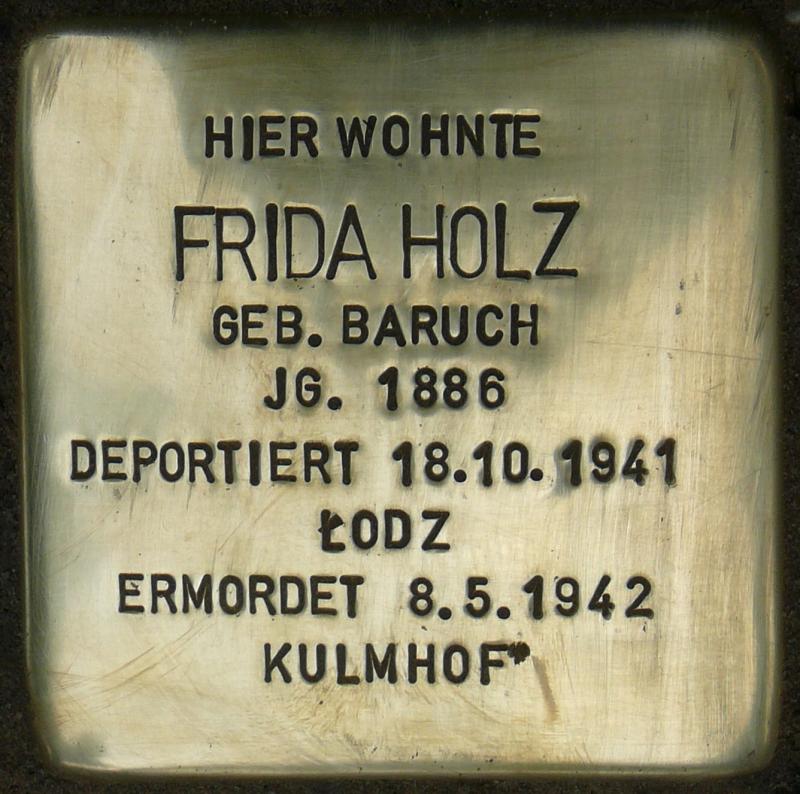 Foto: Initiative Stolpersteine Charlottenburg-Wilmersdorf