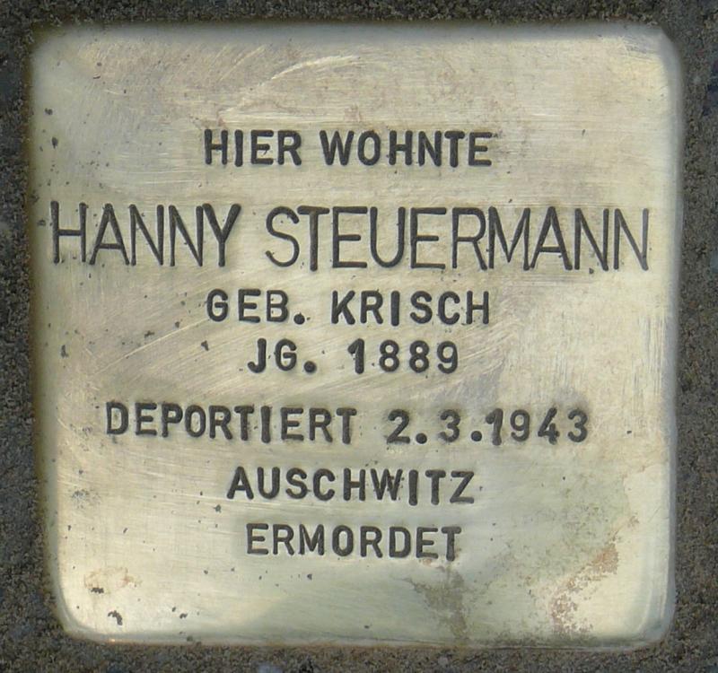 Foto: Initiative Stolpersteine Charlottenburg- Wilmersdorf