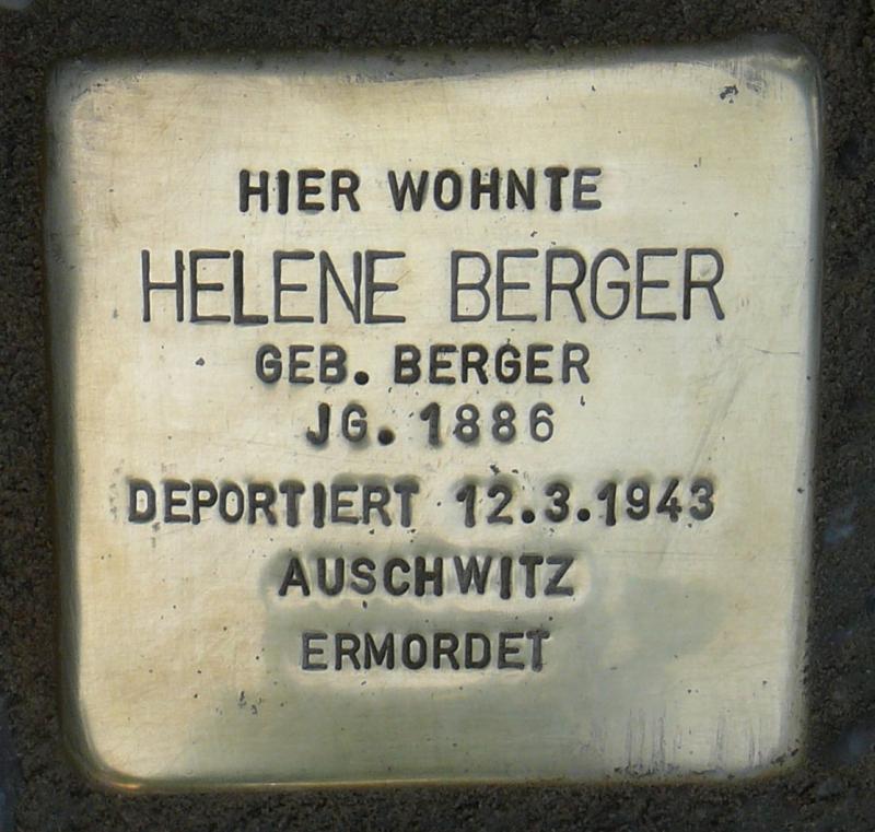 Foto: Initiative Stolpersteine Charlottenburg- Wilmersdorf