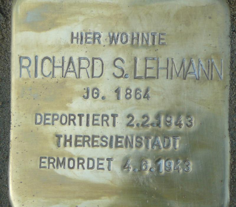 Foto: Initiative Stolpersteine Charlottenburg-Wilmersdorf