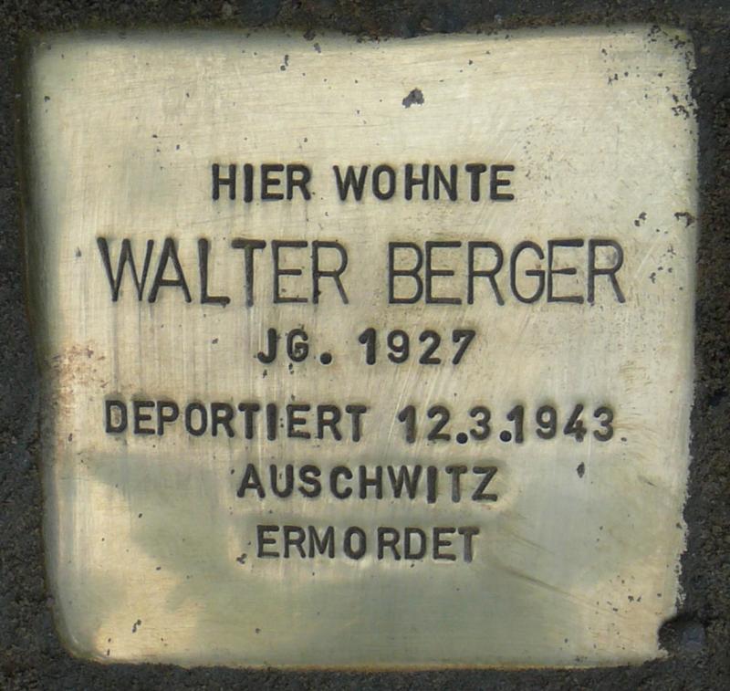 Foto: Initiative Stolpersteine Charlottenburg- Wilmersdorf