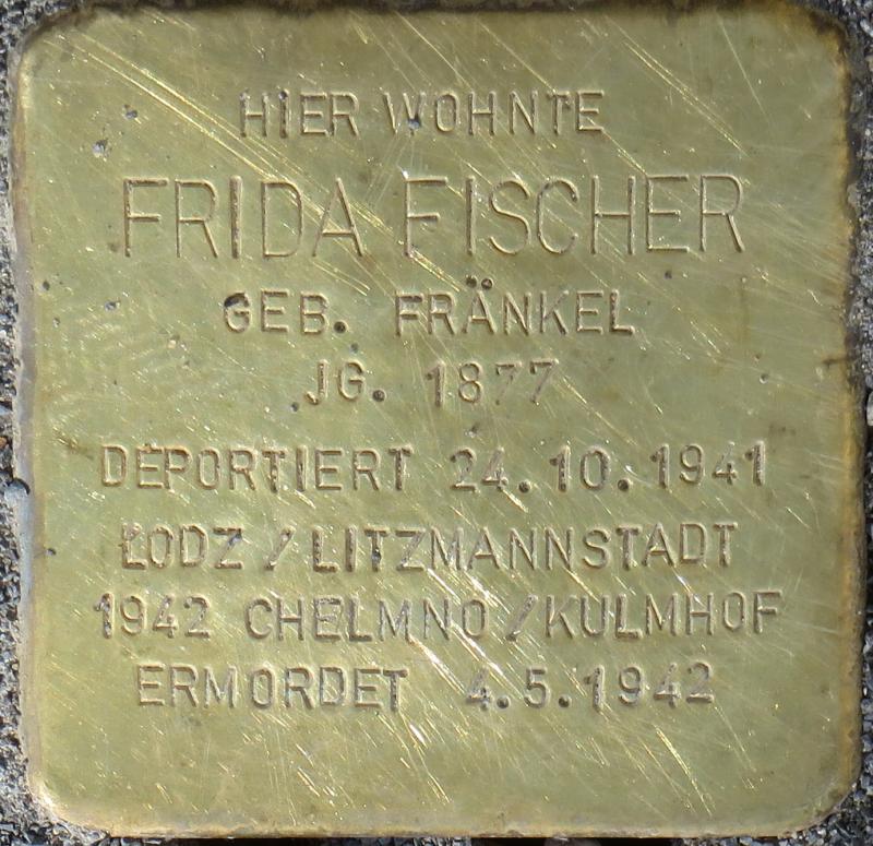 Stolperstein für Frida Fischer
