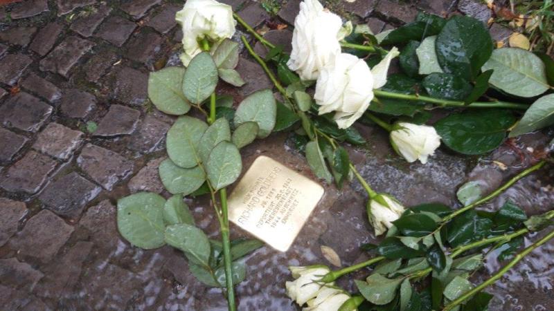 Stolperstein Richard Goldberg - Foto: Ina Kroll