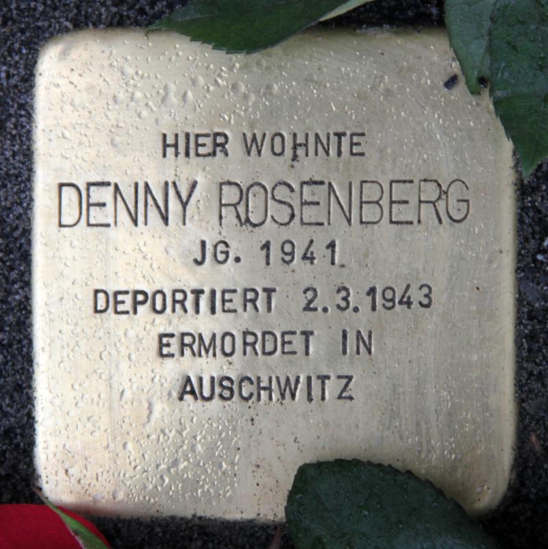 Foto des Stolpersteins 