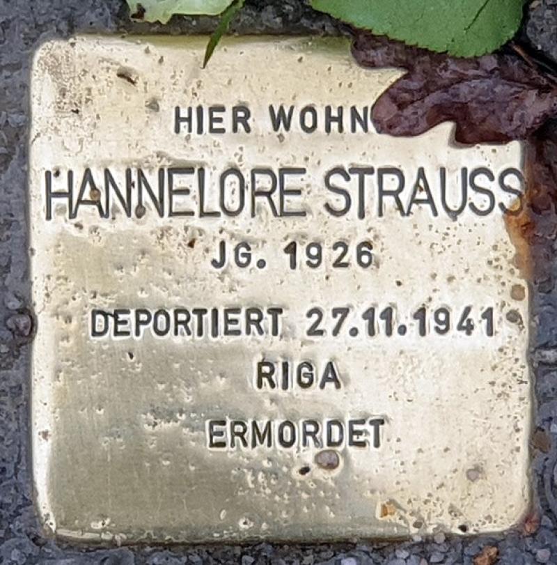 Stein Hannelore Strauss © OTFW