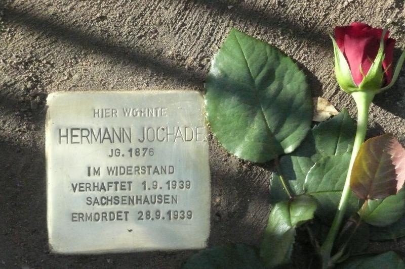 Stolperstein für Hermann Jochade