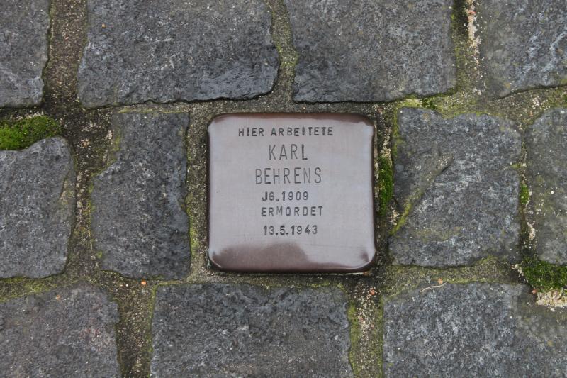 Stolperstein für Karl Behrens