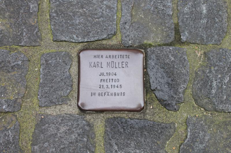 Stolperstein für Karl Müller