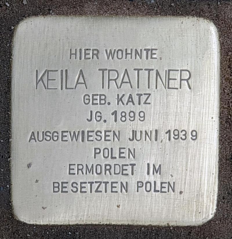 Stolperstein für Keila Trattner © OTFW