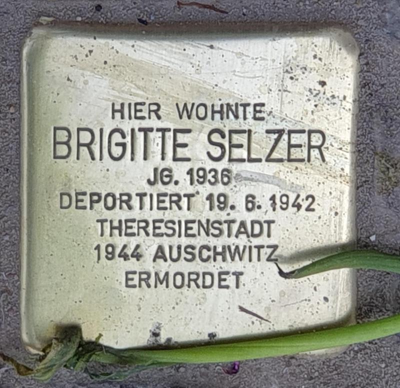 Stolperstein für Brigitte Selzer © OTFW