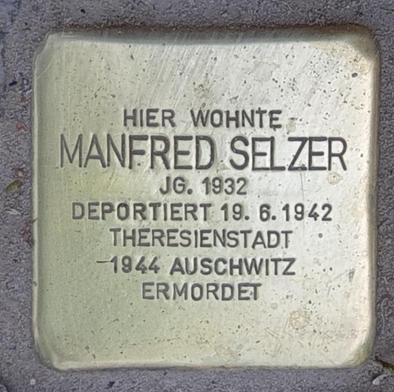 Stolperstein für Manfred Selzer © OTFW