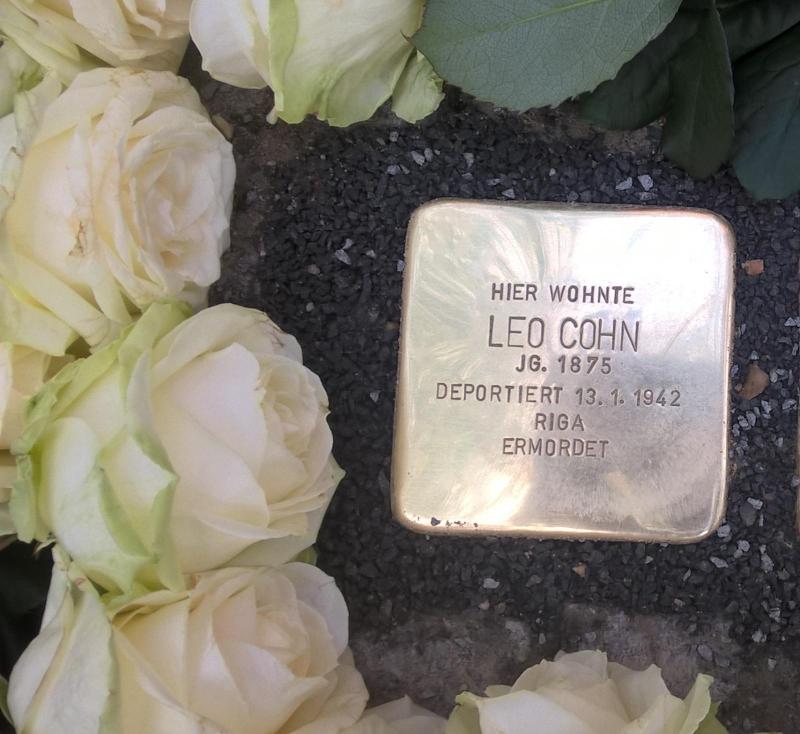 Stolperstein Leo Cohn © Michael Rohrmann