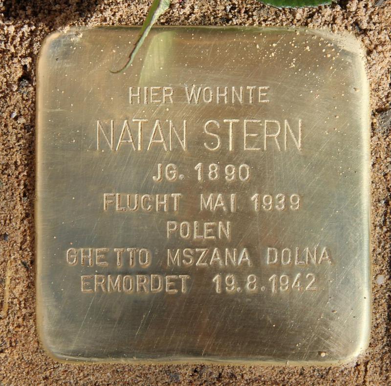 Stolperstein für Natan Stern © OTFW