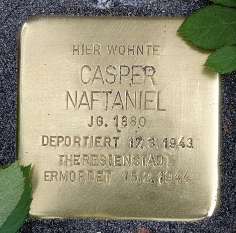 Stolperstein für Casper Naftaniel © OTFW