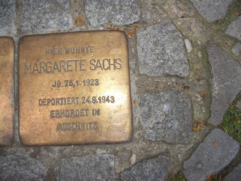 Foto: Initiative Stolpersteine Charlottenburg-Wilmersdorf
