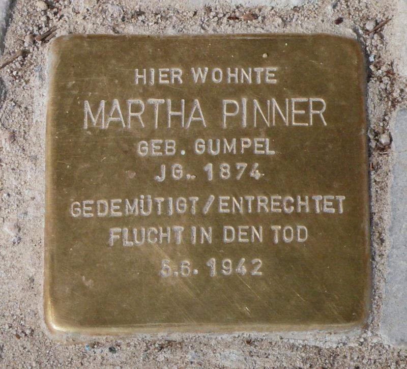 Foto: Initiative Stolpersteine Charlottenburg-Wilmersdorf