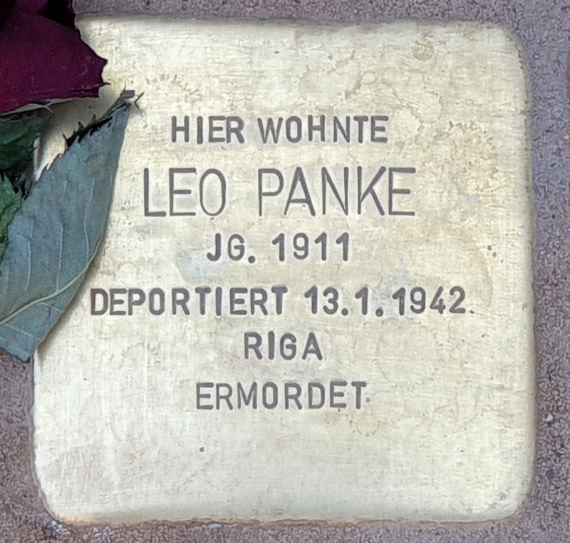 Stolperstein für Leo Panke © OTFW