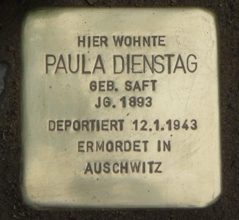 Foto: Initiative Stolpersteine Charlottenburg-Wilmersdorf