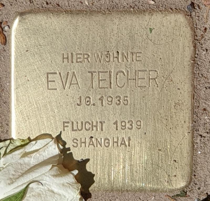 Stolperstein für Eva Teicher © OTFW
