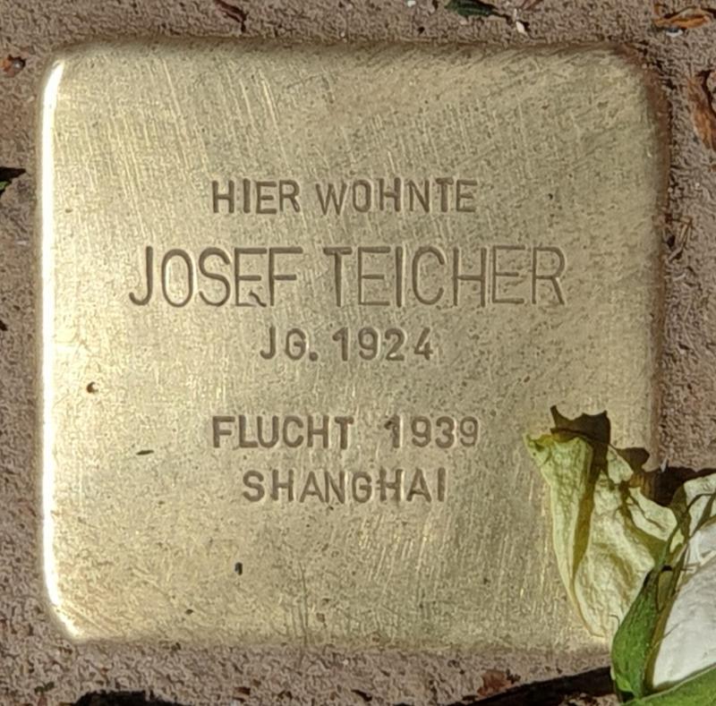 Stolperstein für Josef Teicher © OTFW