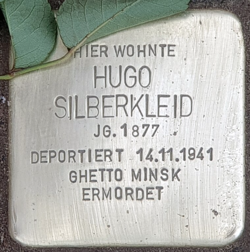 Stolperstein für Hugo Silberkleid © OTFW