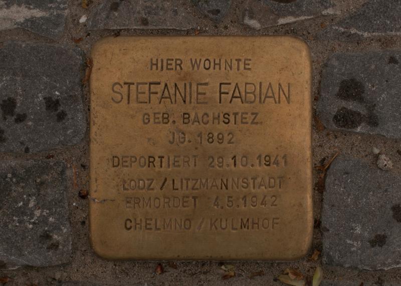 Foto: Initiative Stolpersteine Charlottenburg-Wilmersdorf
