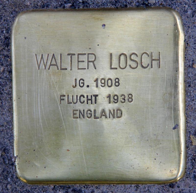 Stolperstein für Walter Losch © OTFW