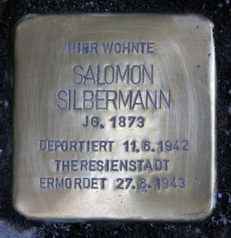 Stolperstein Salomon Silbermann