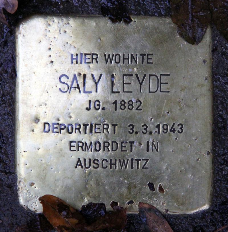 Stolperstein Saly Leyde