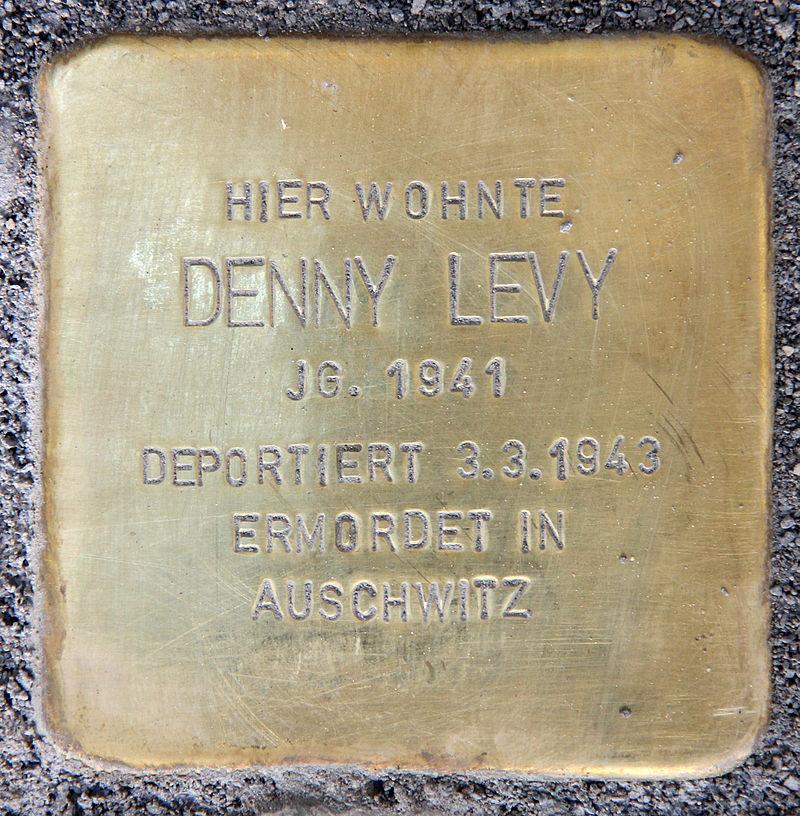 Stolperstein Denny Levy