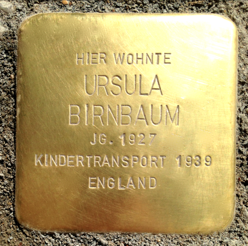 Stolperstein Ursula Birnbaum