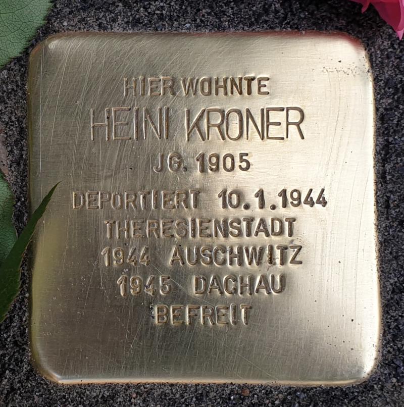 Stolperstein für Heini Kroner © OTFW