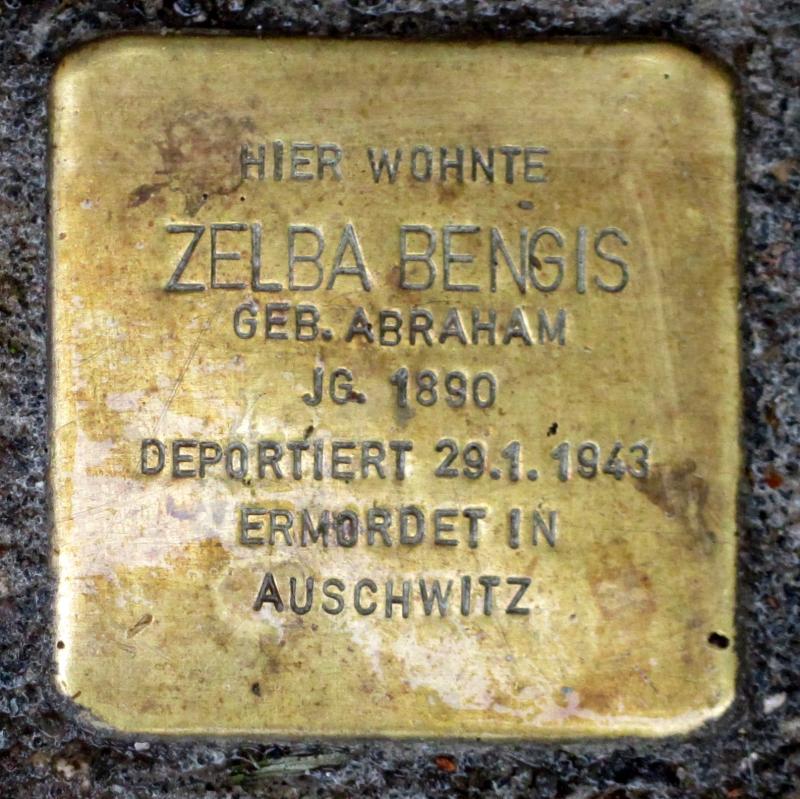 Stolperstein für Zelba Bengis