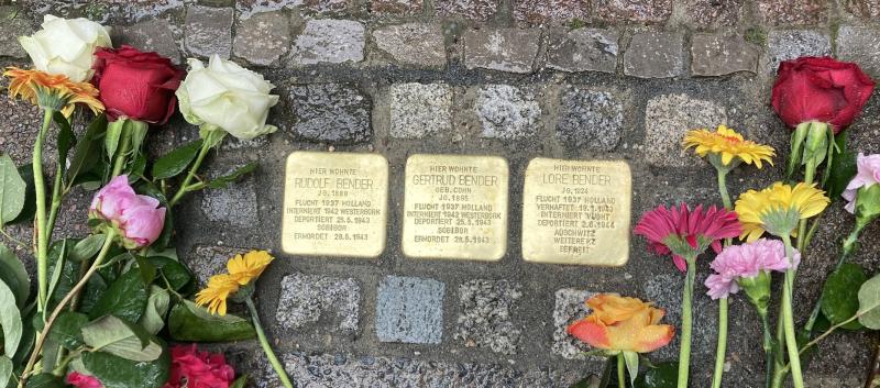 Stolpersteine Familie Bender © Koordinierungsstelle Stolpersteine Berlin