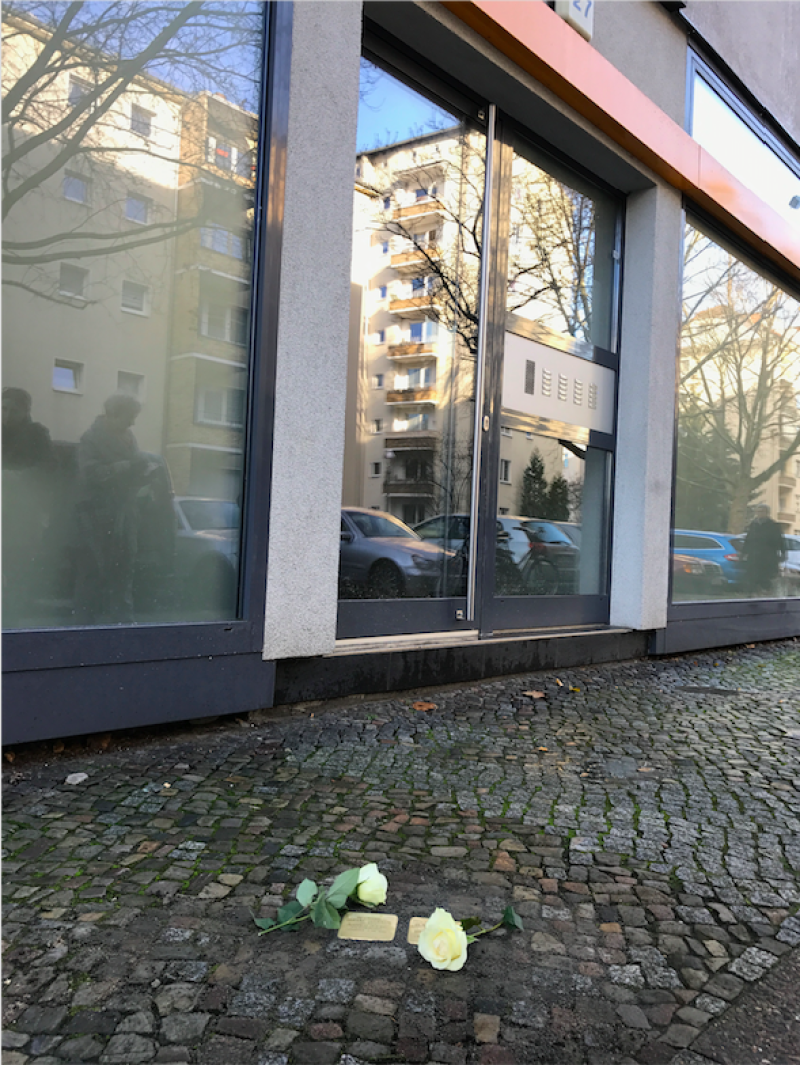 Stolpersteine Clara & Rudolf Schüler