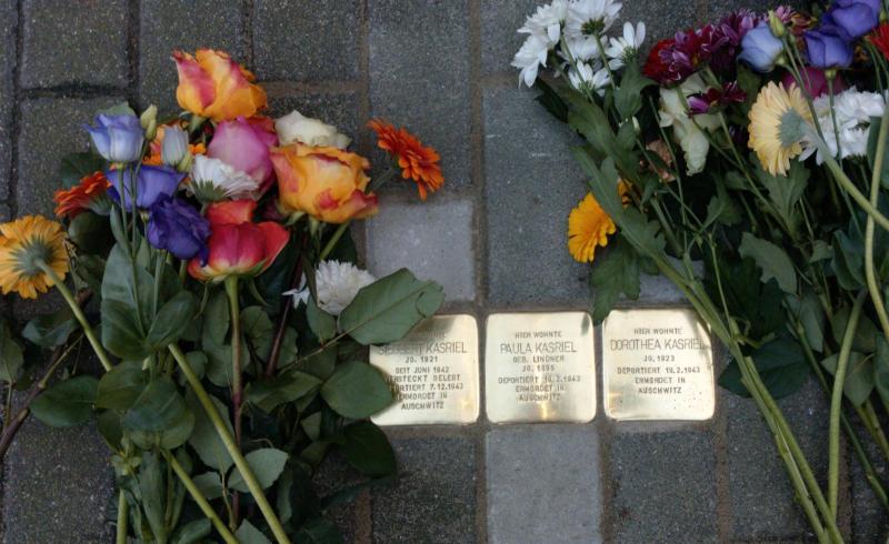 Stolpersteine Familie Kasriel © Koordinierungsstelle Stolpersteine Berlin