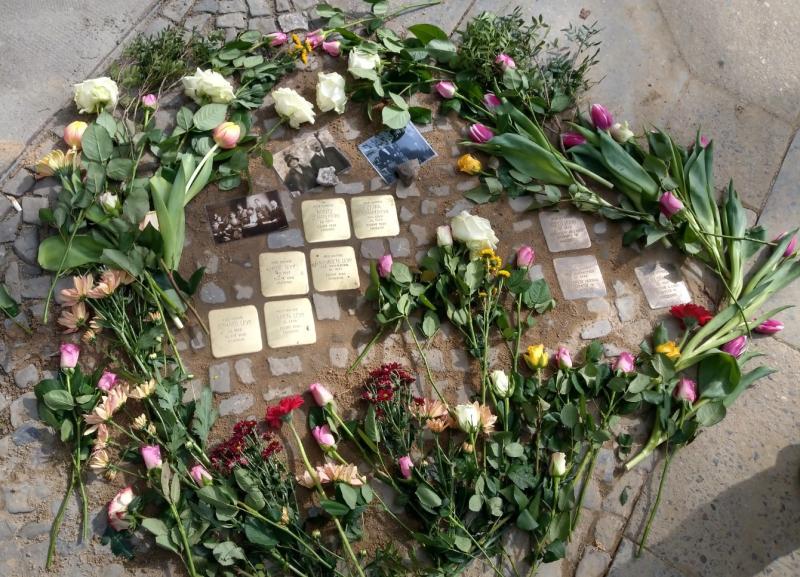Stolpersteine Familie Scharlinski/Levy © Koordinierungsstelle Stolpersteine Berlin