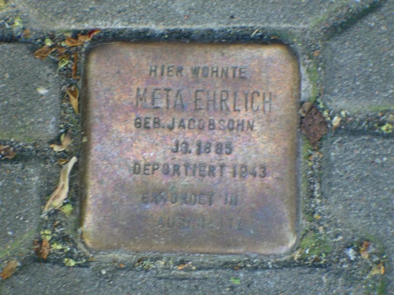 Foto: Initiative Stolpersteine Charlottenburg-Wilmersdorf